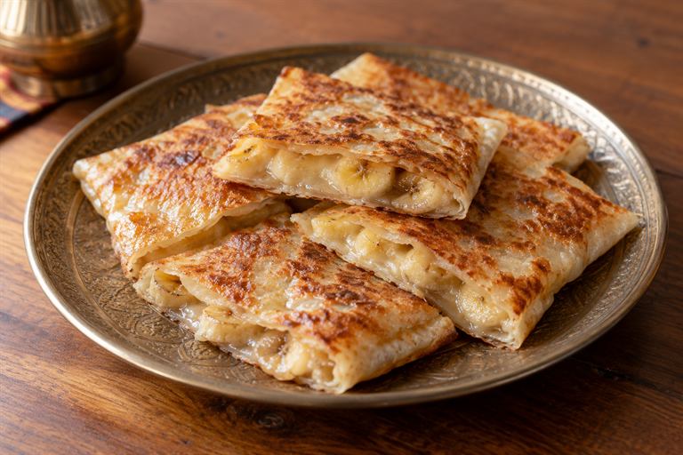 مطبق حلو بالموز