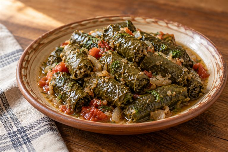 محشي ورق عنب مصري