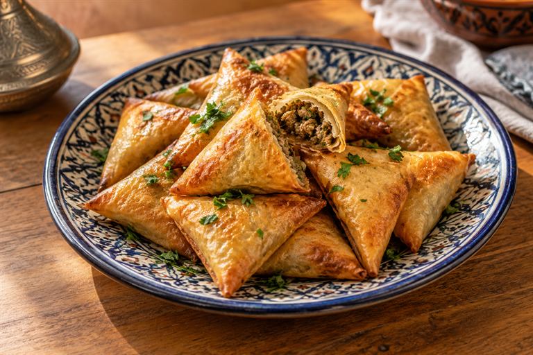 بريوات بالكفتة