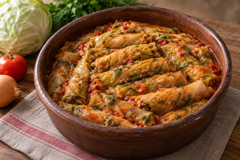 محشي كرنب