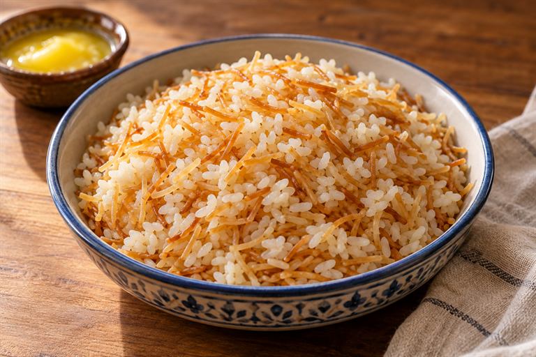 أرز بالشعرية