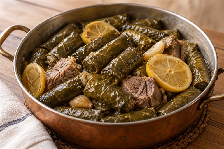 ورق عنب بلحمة