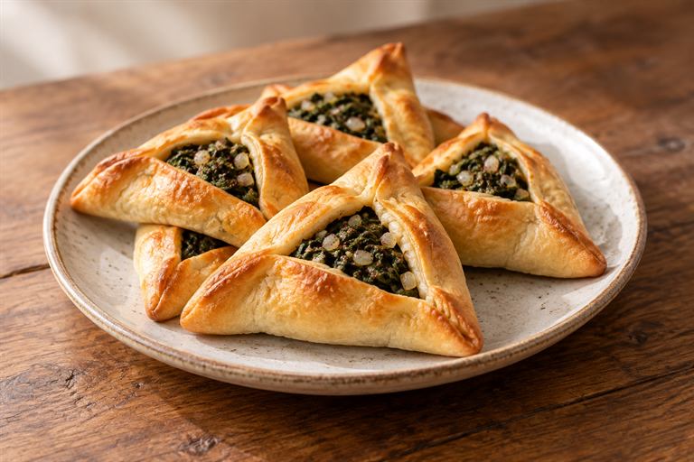 فطائر سبانخ