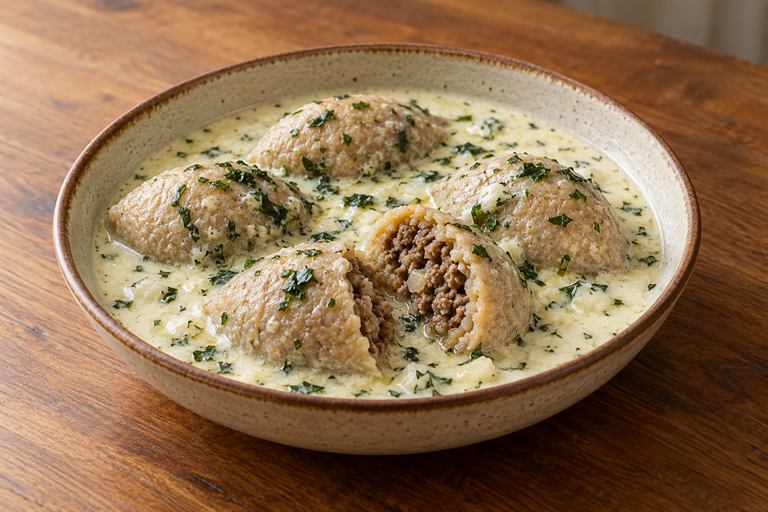 كبة لبنية