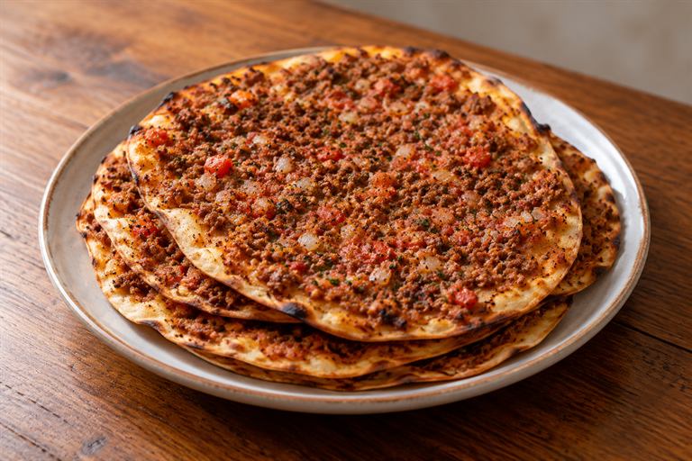 لحم بعجين