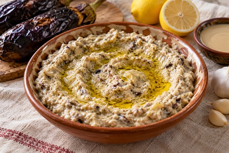 متبل باذنجان